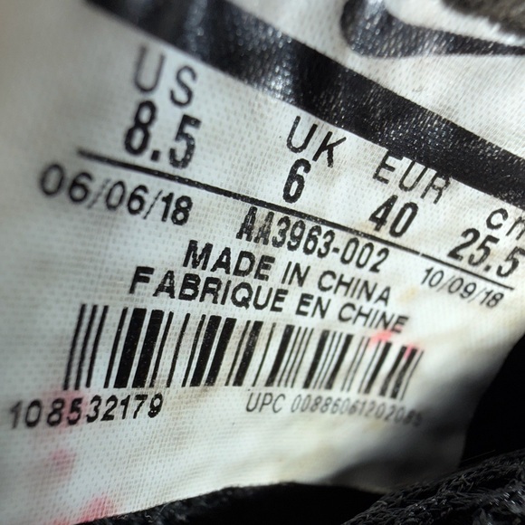 Nike Air Foamposite One Floral Women’s Sneakers Size 8.5 AA3963-002 - Picture 8 of 8